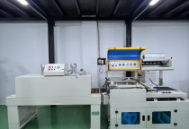Bộ máy cắt và co màng tự động